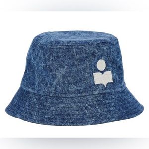Isabel Marant Haley Denim Bucket Hat NWT